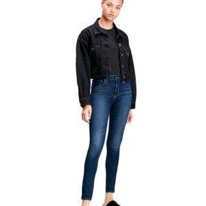 Levi's 721 High Rise Skinny Blue Denim Jeans Pants Size 26